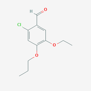 2-Chloro-5-ethoxy-4-propoxybenzaldehyde