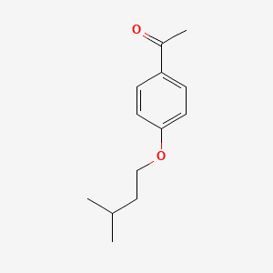 molecular formula C13H18O2 B1620599 1-[4-(3-Methyl-butoxy)-phenyl]-ethanone CAS No. 24242-99-7