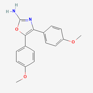 4,5-Bis-(4-methoxy-phenyl)-oxazol-2-ylamine