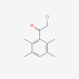 molecular formula C12H15ClO B1620605 2-Chloro-1-(2,3,5,6-tetramethylphenyl)ethanone CAS No. 50690-13-6