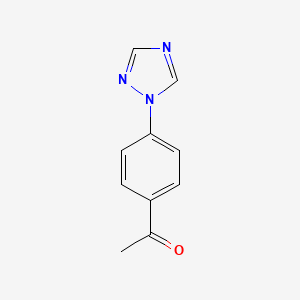 1-[4-(1H-1,2,4-triazol-1-yl)phenyl]ethanone