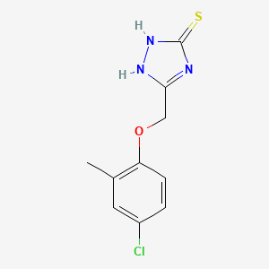 5-[(4-chloro-2-methylphenoxy)methyl]-4H-1,2,4-triazole-3-thiol