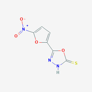 5-(5-Nitro-2-furyl)-1,3,4-oxadiazole-2-thiol