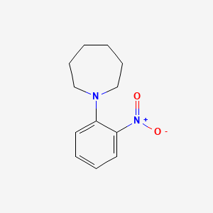 molecular formula C12H16N2O2 B1620615 1-(2-Nitrophenyl)azepane CAS No. 40832-88-0