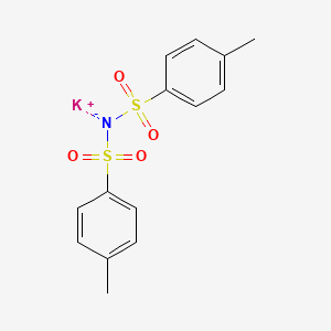 Benzenesulfonamide, 4-methyl-N-((4-methylphenyl)sulfonyl)-, potassium salt