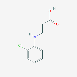 3-(2-Chloroanilino)propanoic acid