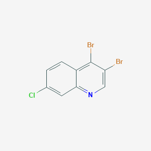 3,4-Dibromo-7-chloroquinoline