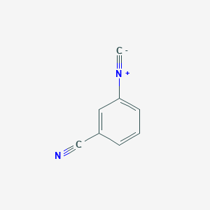 molecular formula C8H4N2 B1620646 3-Isocyanobenzonitrile CAS No. 216063-63-7