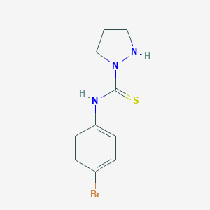 N-(4-Bromophenyl)-1-pyrazolidinecarbothioamide