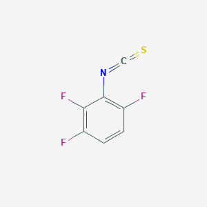 molecular formula C7H2F3NS B1620650 Benzene, 1,2,4-trifluoro-3-isothiocyanato- (9CI) CAS No. 362690-54-8