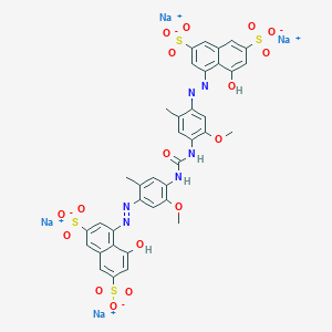 molecular formula C37H28N6Na4O17S4 B162066 Direct red 79 CAS No. 1937-34-4
