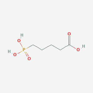 B1620675 5-phosphonopentanoic Acid CAS No. 5650-84-0
