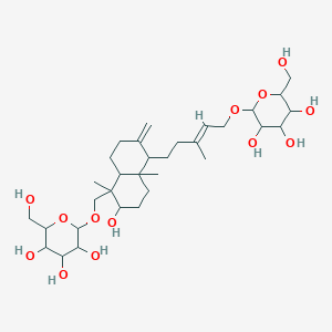 molecular formula C32H54O13 B162068 Goshonoside F5 CAS No. 90851-28-8