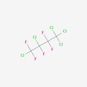 molecular formula C4Cl5F5 B1620680 1,2,4,4,4-Pentachloropentafluorobutane CAS No. 375-46-2