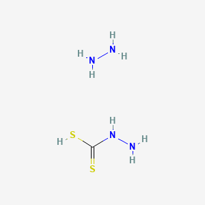 molecular formula CH8N4S2 B1620687 Hydrazinium dithiocarbazate CAS No. 20469-71-0