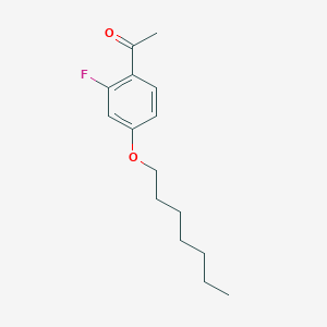 2'-Fluoro-4'-heptyloxyacetophenone