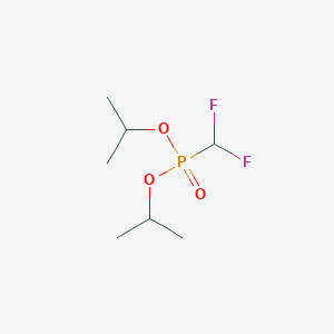 molecular formula C7H15F2O3P B1620692 Diisopropyl difluoromethylphosphonate CAS No. 681-80-1