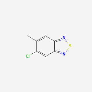 molecular formula C7H5ClN2S B1620696 5-Chloro-6-methyl-2,1,3-benzothiadiazole CAS No. 50636-02-7