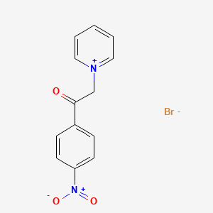 1-[2-(4-Nitrophenyl)-2-oxoethyl]pyridin-1-ium bromide