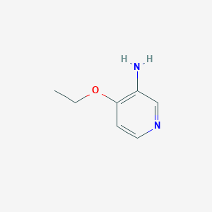 molecular formula C7H10N2O B162072 4-Ethoxypyridin-3-amine CAS No. 1633-43-8