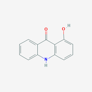 molecular formula C13H9NO2 B162073 9(10H)-Acridinone, 1-hydroxy- CAS No. 65582-54-9