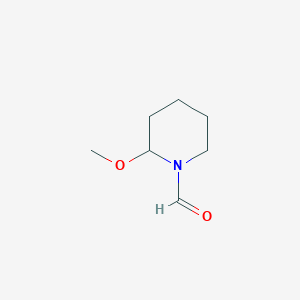 molecular formula C7H13NO2 B1620771 2-Methoxy-1-formylpiperidine CAS No. 61020-07-3