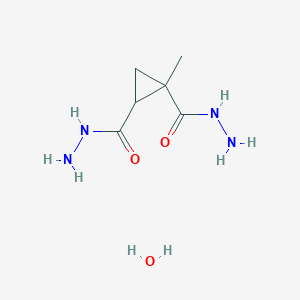 1-methylcyclopropane-1,2-dicarbohydrazide Hydrate