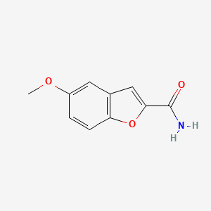 molecular formula C10H9NO3 B1620808 5-Methoxy-1-benzofuran-2-carboxamide CAS No. 35351-22-5