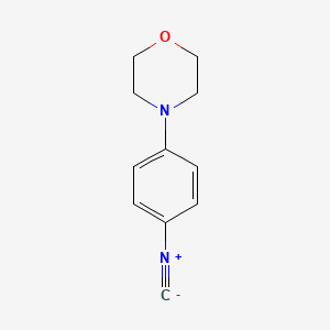 molecular formula C11H12N2O B1620815 4-(4-Isocyanophenyl)morpholine CAS No. 356533-73-8