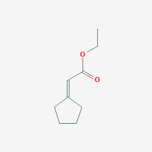molecular formula C9H14O2 B162082 环戊亚烷基环丙烯乙酸乙酯 CAS No. 1903-22-6
