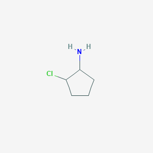 molecular formula C5H10ClN B1620828 2-Chlorocyclopentan-1-amine CAS No. 61888-96-8
