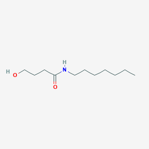 B1620833 N1-heptyl-4-hydroxybutanamide CAS No. 74042-26-5