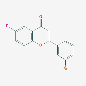 molecular formula C15H8BrFO2 B1620835 3'-Bromo-6-fluoroflavone CAS No. 213894-78-1