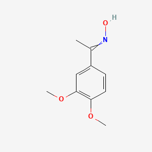 molecular formula C10H13NO3 B1620836 1-(3,4-dimethoxyphenyl)ethan-1-one oxime CAS No. 88920-78-9
