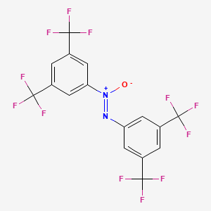 [3,5-Bis(trifluoromethyl)phenyl]-[3,5-bis(trifluoromethyl)phenyl]imino-oxidoazanium