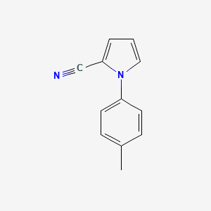 molecular formula C12H10N2 B1620857 1-(4-Methylphenyl)pyrrole-2-carbonitrile CAS No. 35524-48-2