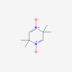 molecular formula C8H14N2O2 B1620880 2,2,5,5-Tetramethyl-2,5-dihydropyrazine 1,4-dioxide CAS No. 88571-73-7