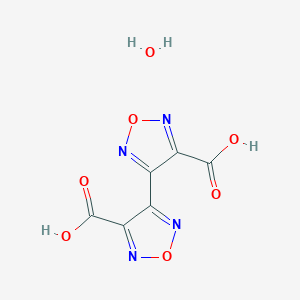4-(4-carboxy-1,2,5-oxadiazol-3-yl)-1,2,5-oxadiazole-3-carboxylic Acid Hydrate