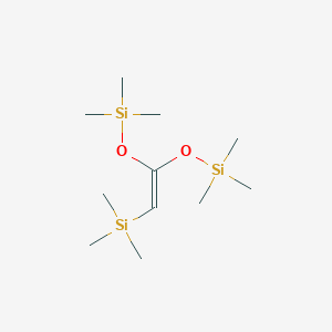 2,2,6,6-Tetramethyl-4-[(trimethylsilyl)methylidene]-3,5-dioxa-2,6-disilaheptane