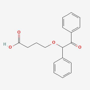 molecular formula C18H16O5 B1620920 Benzoin hemisuccinate CAS No. 306935-85-3