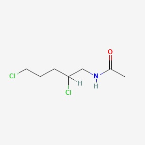 molecular formula C7H13Cl2NO B1620922 N-(2,5-Dichloropentyl)acetamide CAS No. 62922-46-7