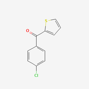molecular formula C11H7ClOS B1620924 (4-Chlorophenyl)(thiophen-2-yl)methanone CAS No. 4153-45-1