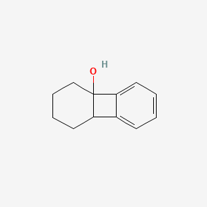 molecular formula C12H14O B1620928 cis-1,3,4,8b-Tetrahydro-4a(2H)-biphenylenol CAS No. 54881-56-0
