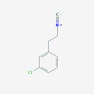 molecular formula C9H8ClN B1620936 2-(3-Chlorophenyl)ethylisocyanide CAS No. 730964-64-4