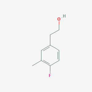 molecular formula C9H11FO B1620938 4-Fluoro-3-methylphenethyl alcohol CAS No. 840522-24-9