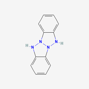 molecular formula C12H10N4 B1620943 6H,12H-Benzotriazolo[2,1-a]benzotriazole CAS No. 248-80-6