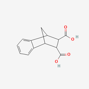 molecular formula C13H12O4 B1620946 1,2,3,4-Tetrahydro-1,4-methanonaphthalene-2,3-dicarboxylic acid CAS No. 92075-69-9