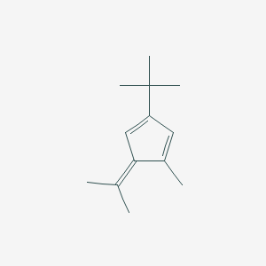 molecular formula C13H20 B1620947 1,6,6-Trimethyl-3-tert-butyl-fulvene CAS No. 334696-50-3