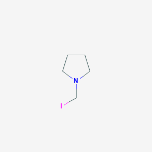 molecular formula C5H10IN B1620949 1-(Iodomethyl)pyrrolidine CAS No. 342401-48-3