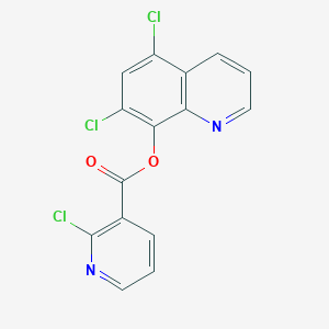 5,7-Dichloro-8-quinolyl 2-chloronicotinate